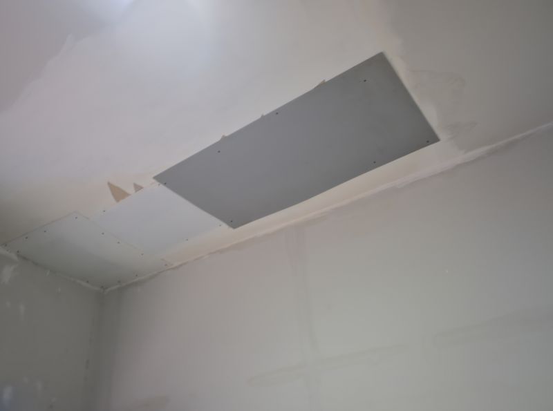 Ceiling Repair Before and After
